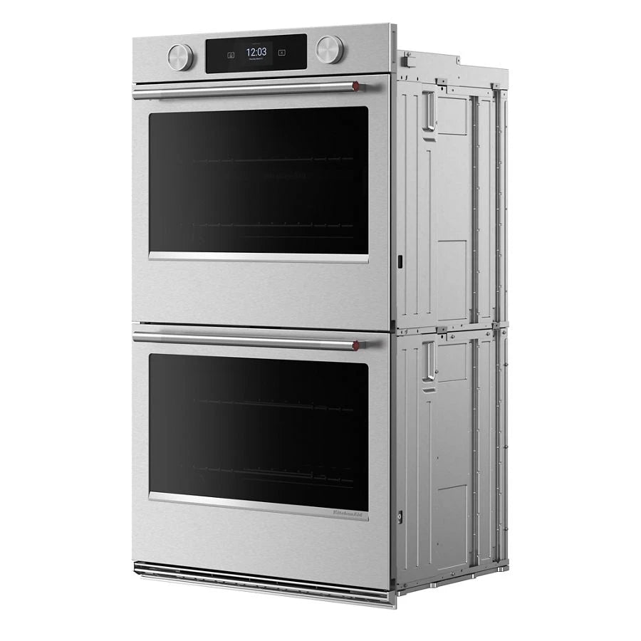 27-inch Smart Electric Double Wall Oven with Assisted Cooking Modes - PrintShield™ Finish - (KOED727SPS)