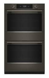KitchenAid KOED730SBE 30-inch Smart Electric Double Wall Oven in Black Ore