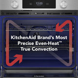 30-inch Smart Electric Double Wall Oven with Assisted Cooking Modes - PrintShield™ Finish - (KOED730SPS)