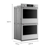 30-inch Smart Electric Double Wall Oven with Assisted Cooking Modes - PrintShield™ Finish - (KOED730SPS)