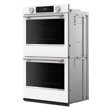 30-inch Smart Electric Double Wall Oven with Assisted Cooking Modes - White - (KOED730SWH)