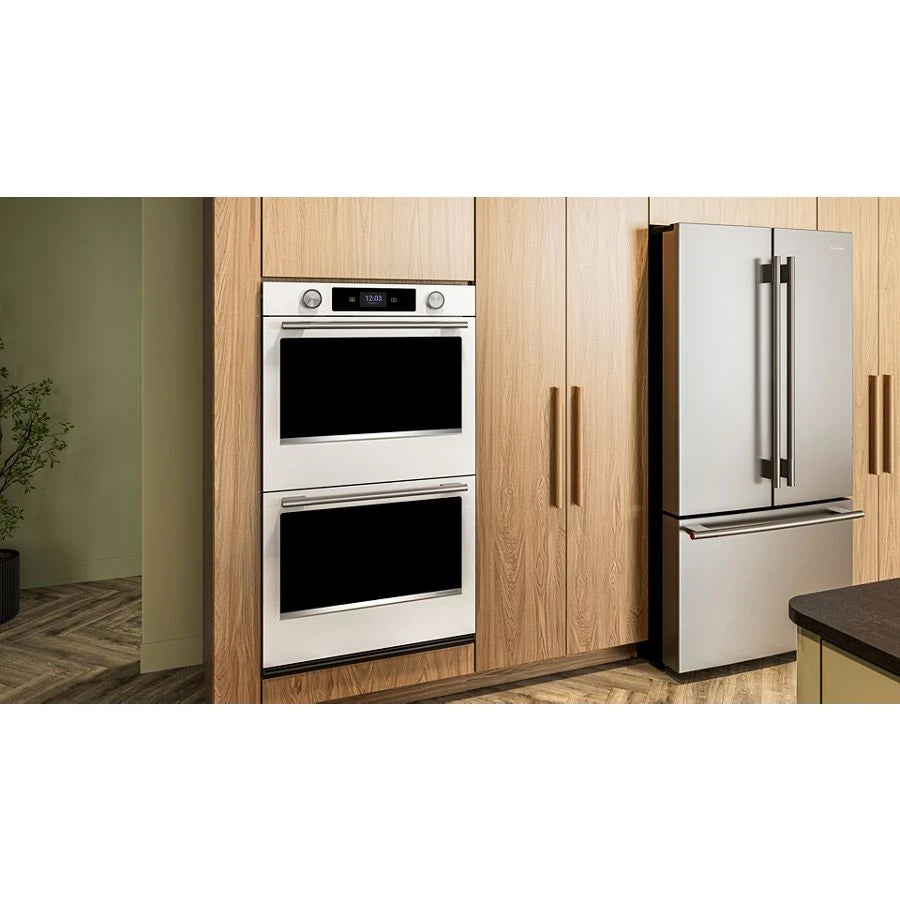 30-inch Smart Electric Double Wall Oven with Assisted Cooking Modes - White - (KOED730SWH)