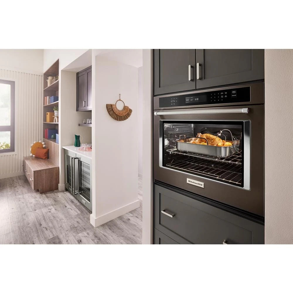 KitchenAid?? 30" Single Wall Ovens with Air Fry Mode - (KOES530PBS)