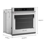 KitchenAid?? 30" Single Wall Ovens with Air Fry Mode - (KOES530PPS) - KITCHENAID