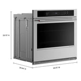 30-inch Electric Single Wall Oven with No Preheat Air Fry Mode - PrintShield™ Finish - (KOES530SPS)