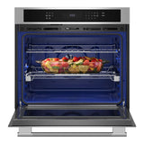 30-inch Electric Single Wall Oven with No Preheat Air Fry Mode - PrintShield™ Finish - (KOES530SPS)