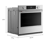 27-inch Smart Electric Single Wall Oven with Assisted Cooking Modes - PrintShield™ Finish - (KOES727SPS)