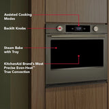 30-inch Smart Electric Single Wall Oven with Assisted Cooking Modes - Black Ore - (KOES730SBE)