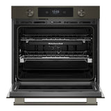 30-inch Smart Electric Single Wall Oven with Assisted Cooking Modes - Black Ore - (KOES730SBE)