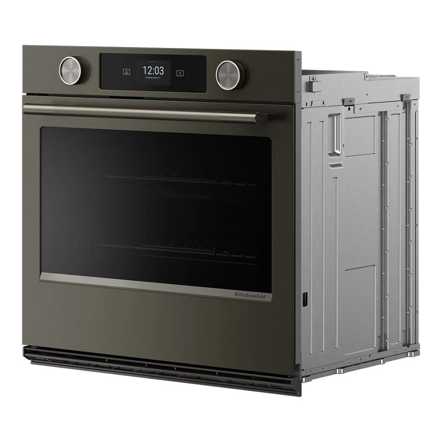 30-inch Smart Electric Single Wall Oven with Assisted Cooking Modes - Black Ore - (KOES730SBE)