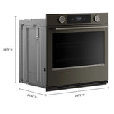 30-inch Smart Electric Single Wall Oven with Assisted Cooking Modes - Black Ore - (KOES730SBE)