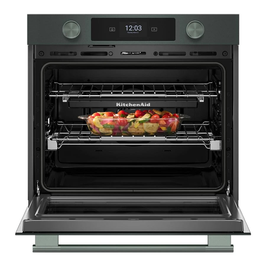 30-inch Smart Electric Single Wall Oven with Assisted Cooking Modes - Juniper - (KOES730SJP)