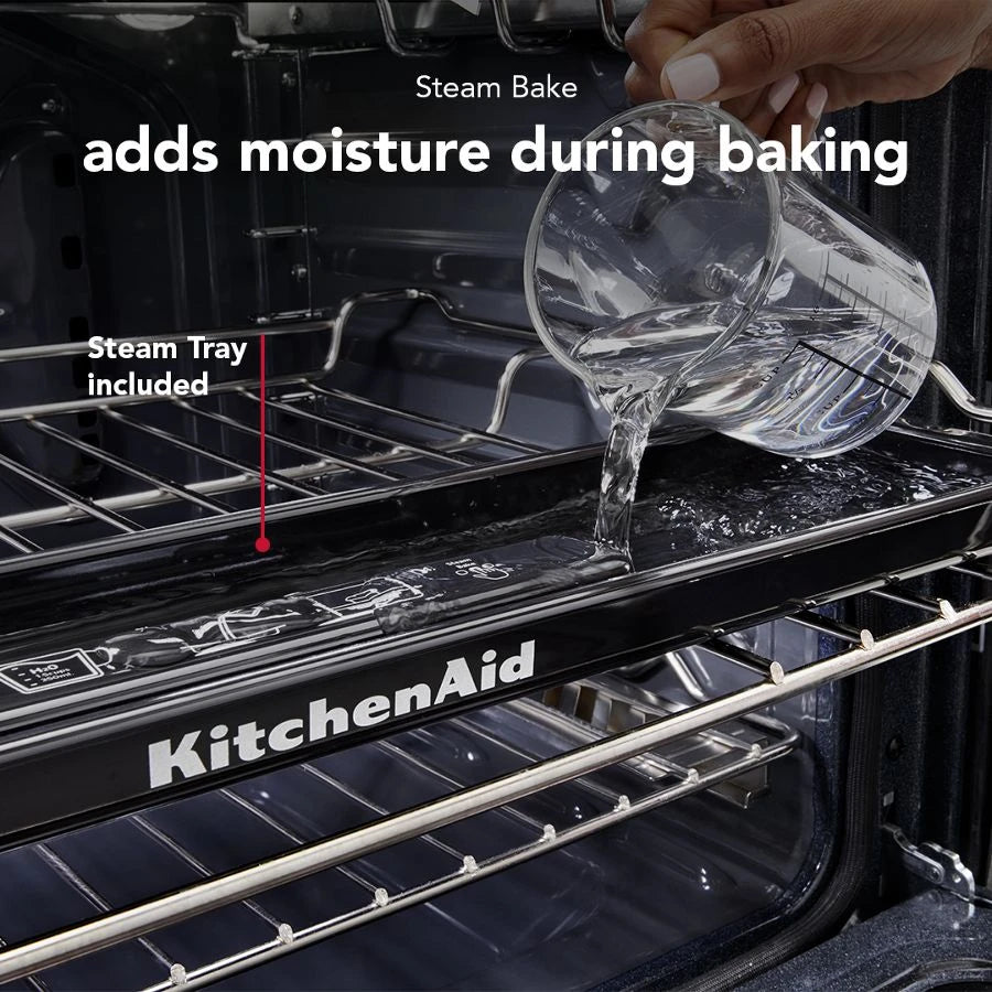 30-inch Smart Electric Single Wall Oven with Assisted Cooking Modes - PrintShield™ Finish - (KOES730SPS)