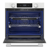 30-inch Smart Electric Single Wall Oven with Assisted Cooking Modes - White - (KOES730SWH)