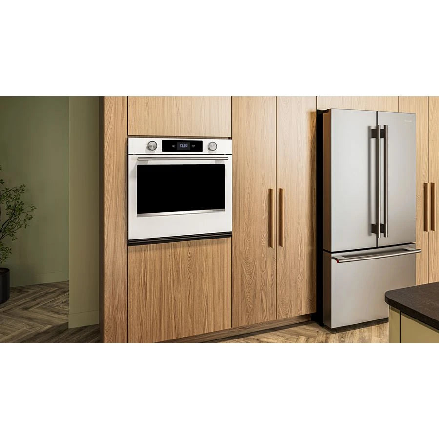 30-inch Smart Electric Single Wall Oven with Assisted Cooking Modes - White - (KOES730SWH)
