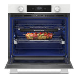 30-inch Smart Electric Single Wall Oven with Assisted Cooking Modes - White - (KOES730SWH)