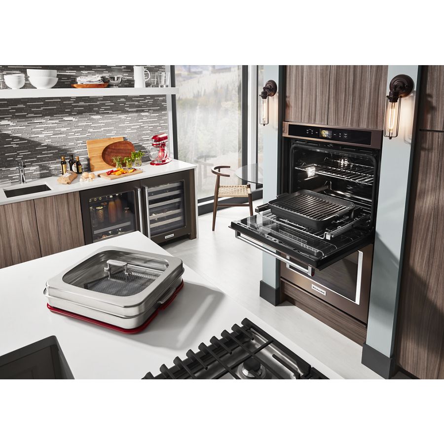Smart Oven+ 30" Single Oven with Powered Attachments - (KOSE900HSS) - KITCHENAID