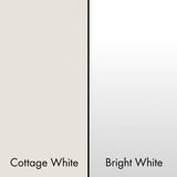 ZLINE 48 in. Wooden Wall Mount Range Hood in Shiplap Bright White Finish (KPWW-48) - (KPWW48) -