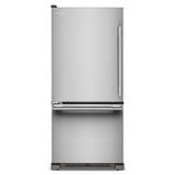 19 Cu. Ft. 30-Inch Standard-Depth Bottom Mount Refrigerator with Left Door Swing - (KRBL130SPS)