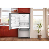 22 Cu. Ft. 33-Inch Standard-Depth Bottom Mount Refrigerator with Left Door Swing - (KRBL133SPS)
