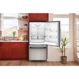 19 Cu. Ft. 30-Inch Standard-Depth Bottom Mount Refrigerator with Right Door Swing - (KRBR130SPS)