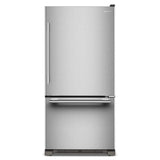 22 Cu. Ft. 33-Inch Standard-Depth Bottom Mount Refrigerator with Right Door Swing - (KRBR133SPS)