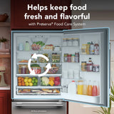 22 Cu. Ft. 33-Inch Standard-Depth Bottom Mount Refrigerator with Right Door Swing - (KRBR133SPS)