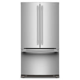 20 Cu. Ft. 36-Inch Counter-Depth French Door Refrigerator with Internal Water Dispenser - (KRFC136SPS)