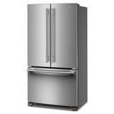 20 Cu. Ft. 36-Inch Counter-Depth French Door Refrigerator with Internal Water Dispenser - (KRFC136SPS)