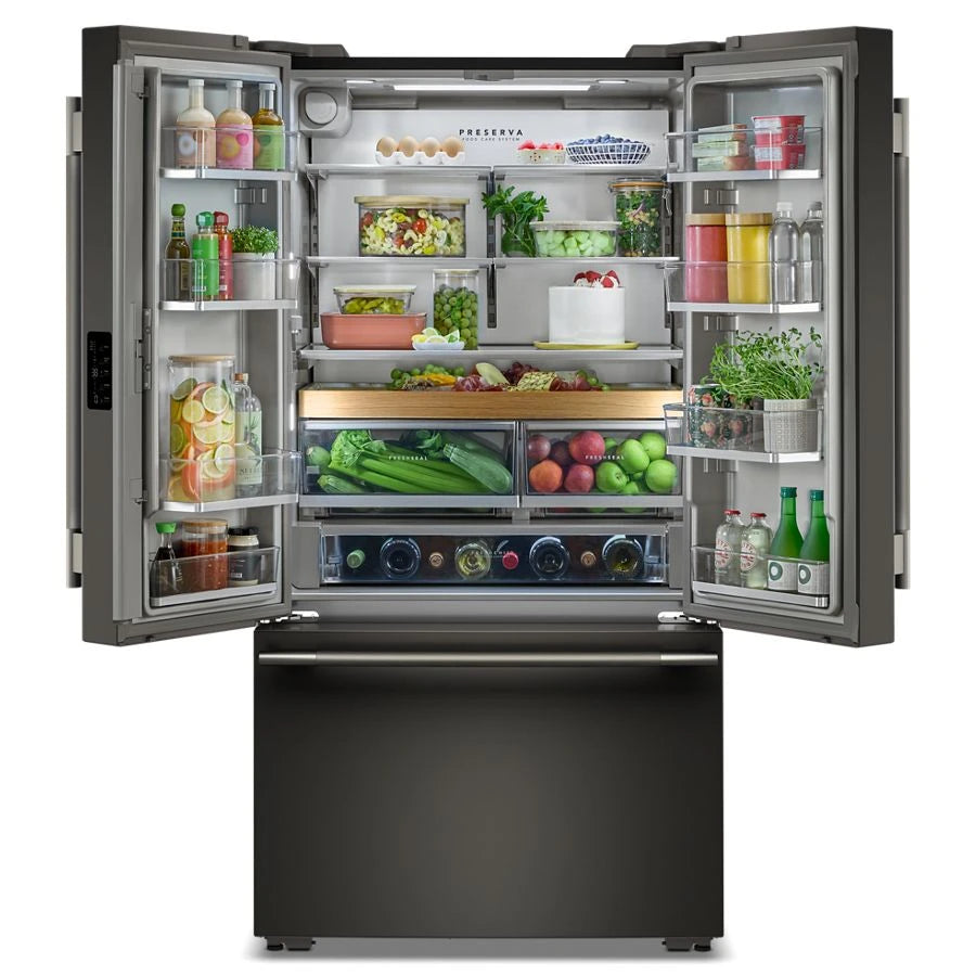 Counter-Depth French Door Refrigerator with Internal Water Dispenser - (KRFC236SBE)
