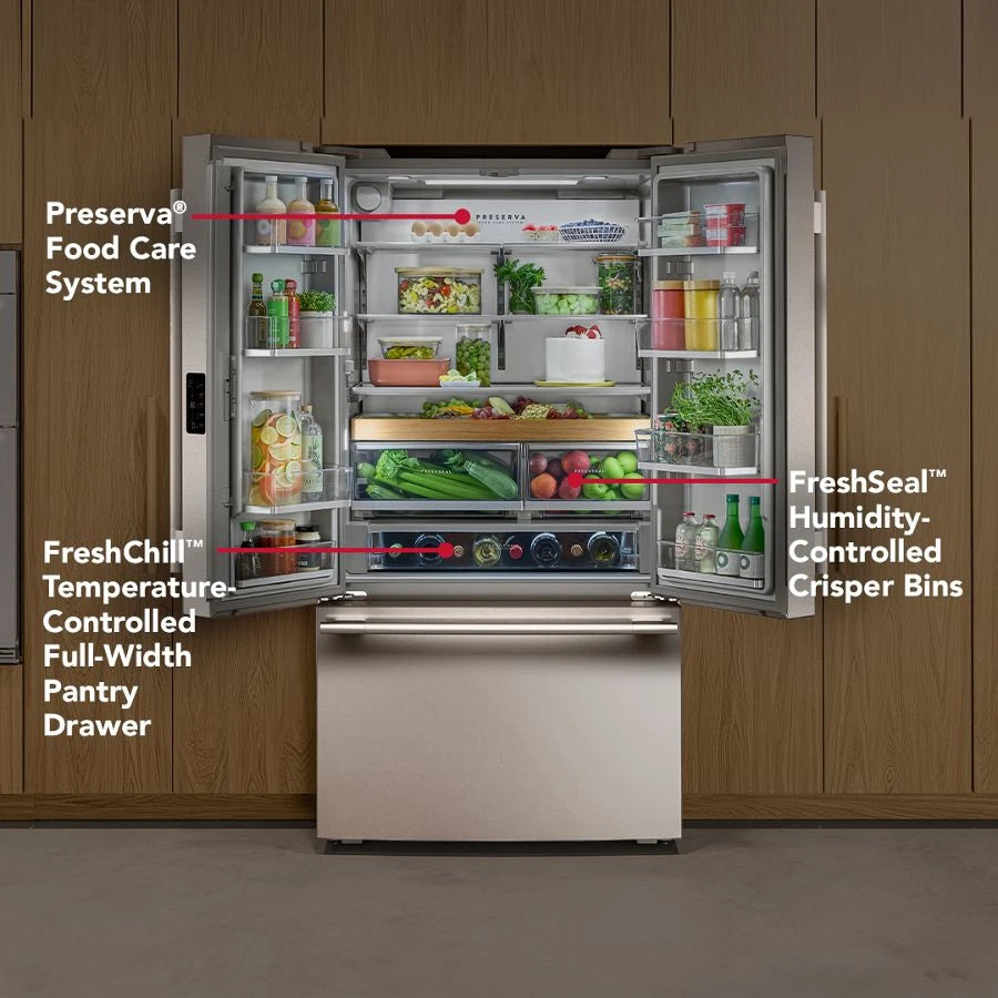 Counter-Depth French Door Refrigerator with Internal Water Dispenser - (KRFC236SJP)