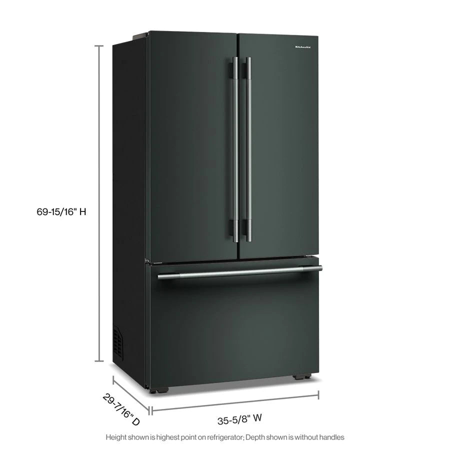 Counter-Depth French Door Refrigerator with Internal Water Dispenser - (KRFC236SJP)