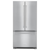 22 cu. ft. 36-Inch Width Counter Depth French Door Refrigerator with Interior Dispense - (KRFC302ESS) - KITCHENAID