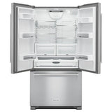 22 cu. ft. 36-Inch Width Counter Depth French Door Refrigerator with Interior Dispense - (KRFC302ESS) - KITCHENAID