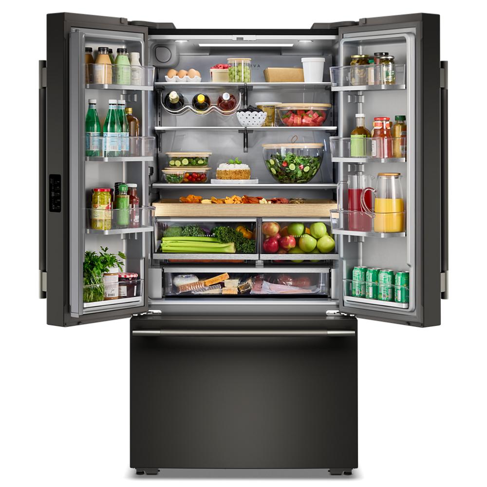 36" Counter-Depth French Door Refrigerator with Interior Dispense - (KRFC336SBE)