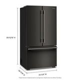 36" Counter-Depth French Door Refrigerator with Interior Dispense - (KRFC336SBE)