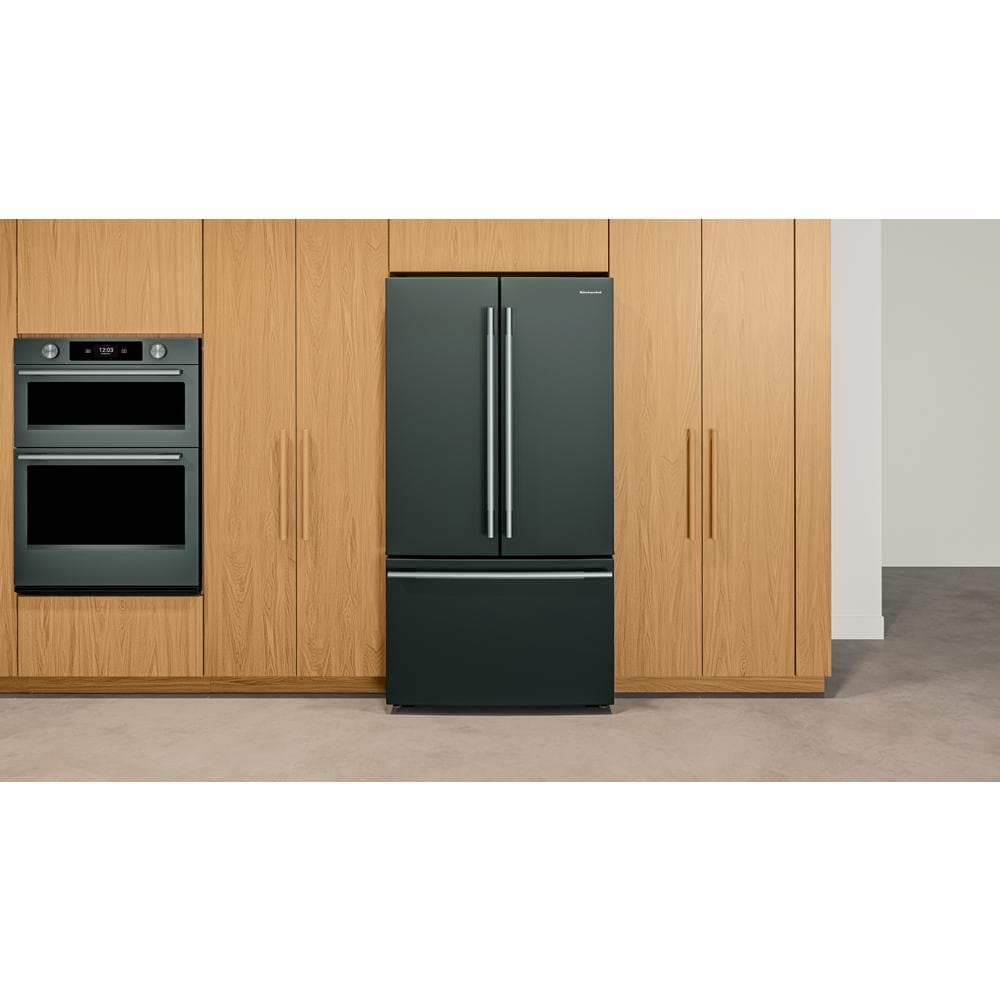 36" Counter-Depth French Door Refrigerator with Interior Dispense - (KRFC336SJP)