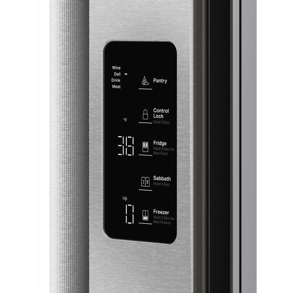 36" Counter-Depth French Door Refrigerator with Interior Dispense - (KRFC336SPS)