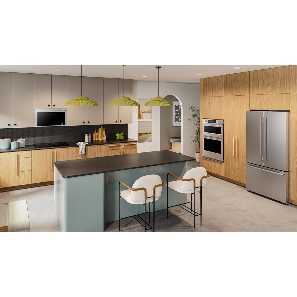 36" Counter-Depth French Door Refrigerator with Interior Dispense - (KRFC336SPS)