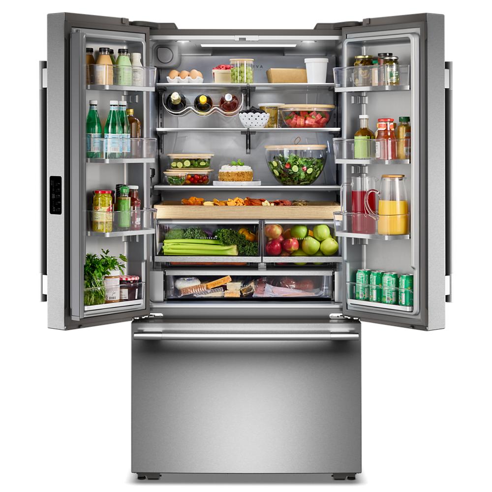 36" Counter-Depth French Door Refrigerator with Interior Dispense - (KRFC336SPS)