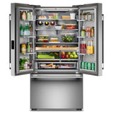 36" Counter-Depth French Door Refrigerator with Interior Dispense - (KRFC336SPS)