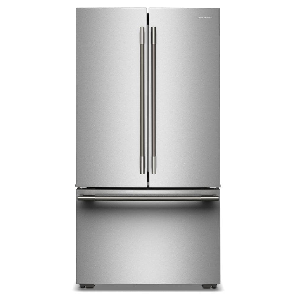 36" Counter-Depth French Door Refrigerator with Interior Dispense - (KRFC336SPS)