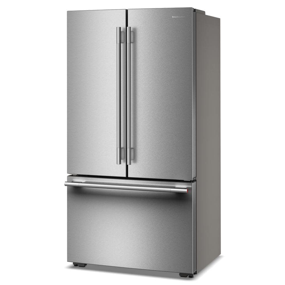 36" Counter-Depth French Door Refrigerator with Interior Dispense - (KRFC336SPS)