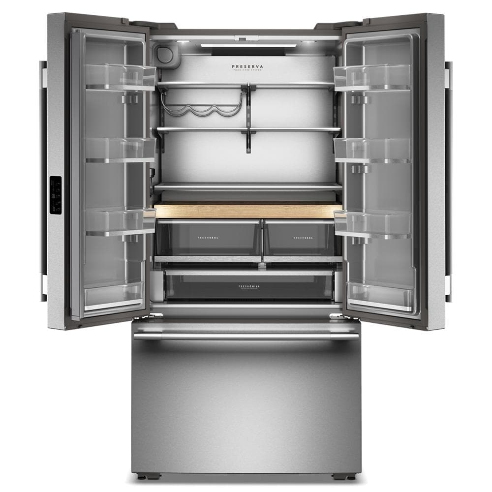 36" Counter-Depth French Door Refrigerator with Interior Dispense - (KRFC336SPS)