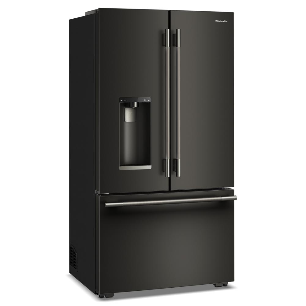 36" Counter-Depth French Door Refrigerator with Interior Dispense - (KRFC536SBE)