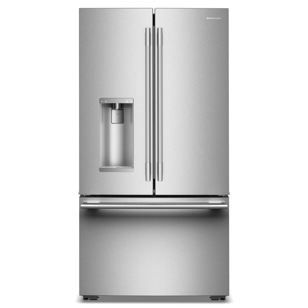 36" Counter-Depth French Door Refrigerator with Interior Dispense - (KRFC536SPS)