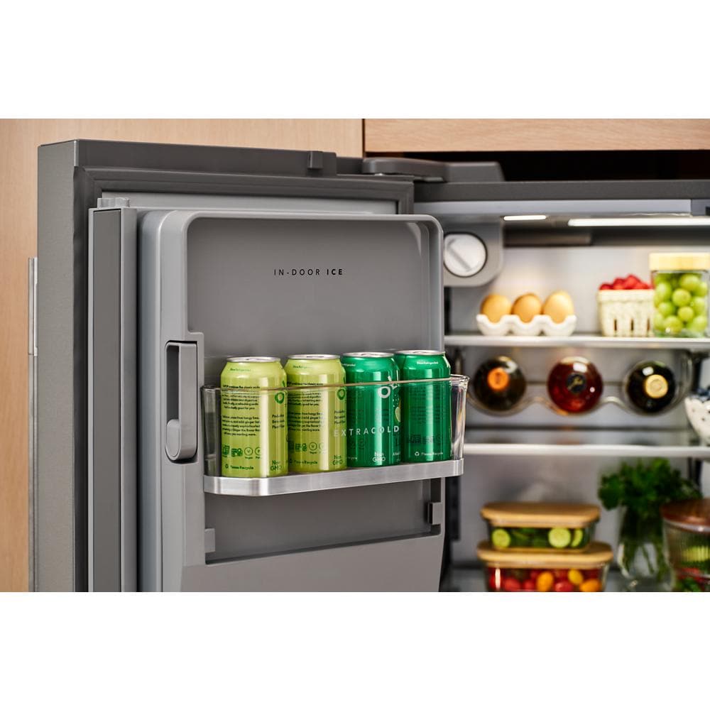 36" Counter-Depth French Door Refrigerator with Interior Dispense - (KRFC536SPS)
