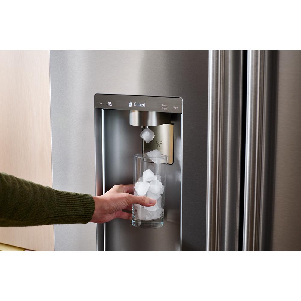 Counter-Depth French Door Refrigerator with Intelligent Auto Fill - (KRFC636SPS) -