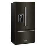 23.8 cu. ft. 36" Counter-Depth French Door Platinum Interior Refrigerator with PrintShield(TM) Finish - (KRFC704FBS) - KITCHENAID
