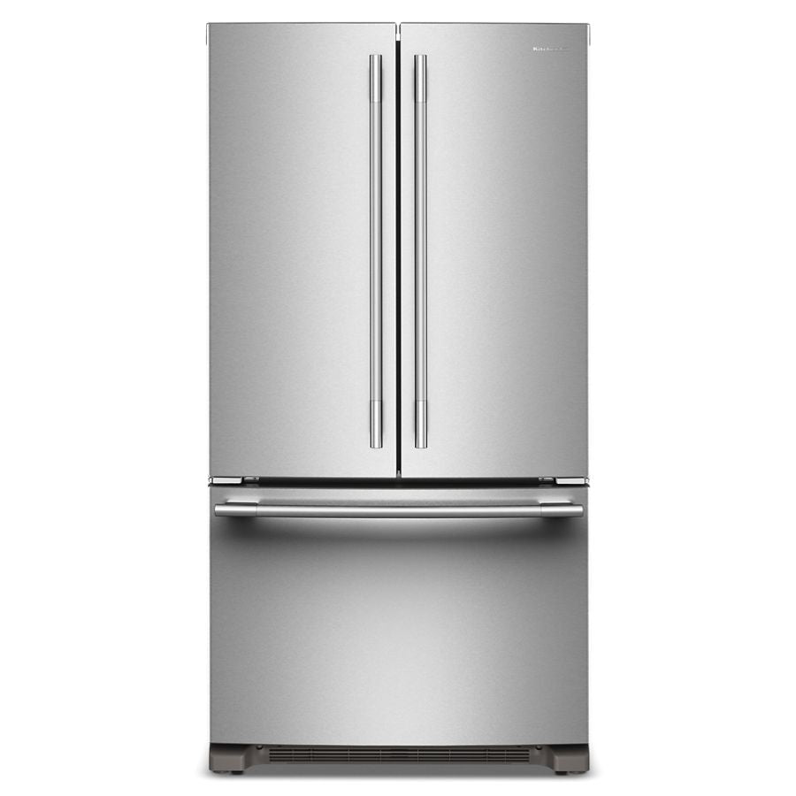 25 Cu. Ft. 36-Inch Standard-Depth French Door Refrigerator with Internal Water Dispenser - (KRFF136SPS)